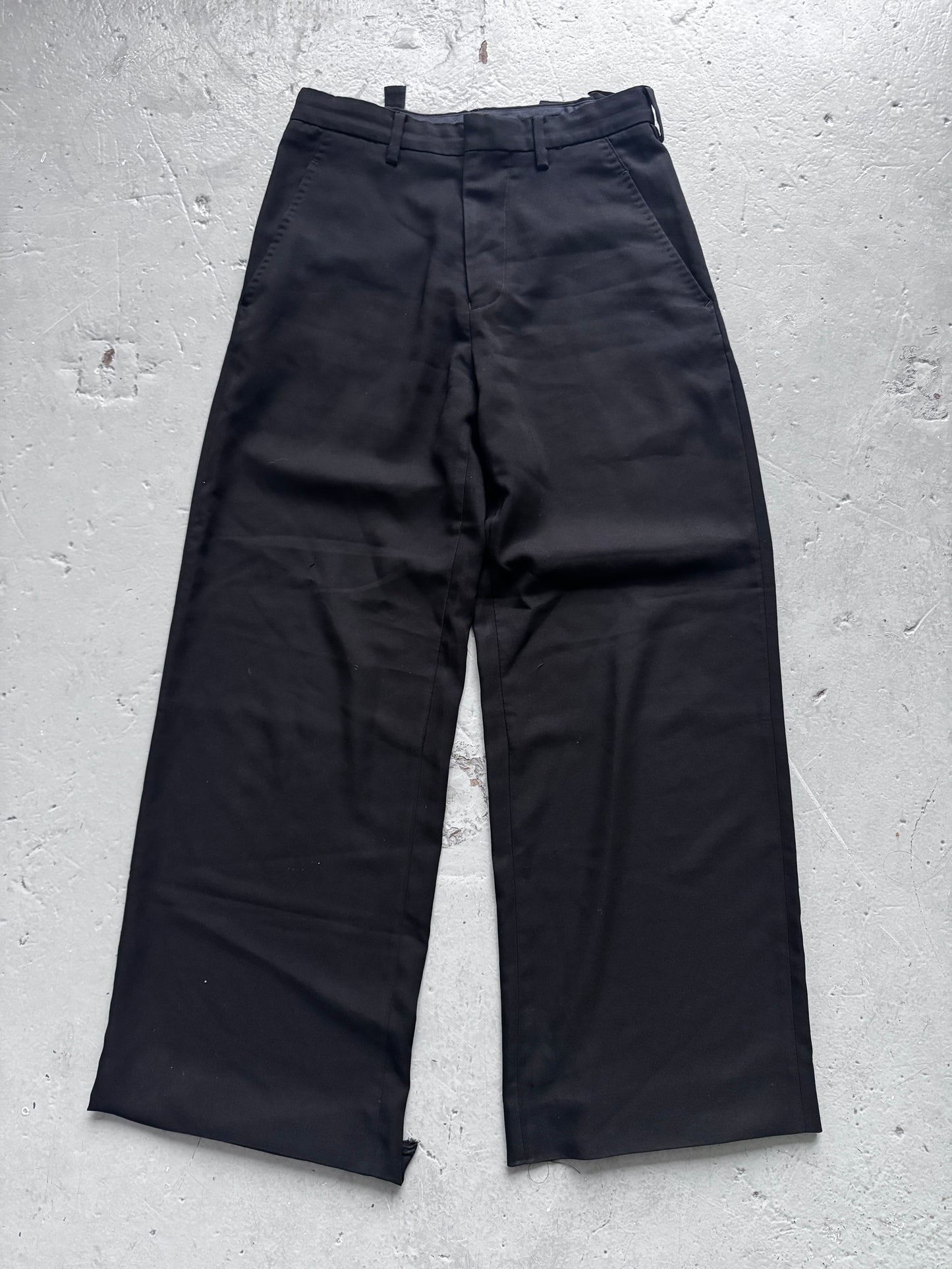 yohji yamamoto y's wide cut trouser