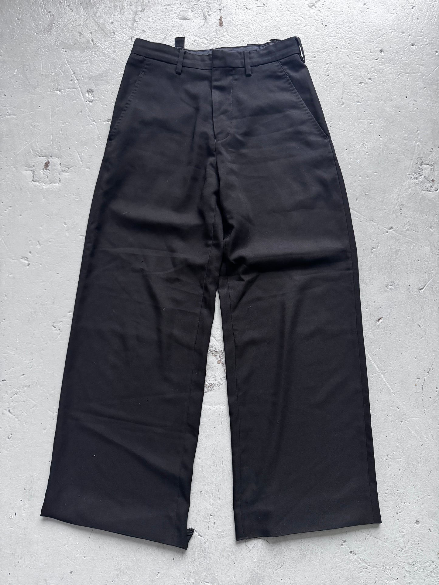 yohji yamamoto y's wide cut trouser