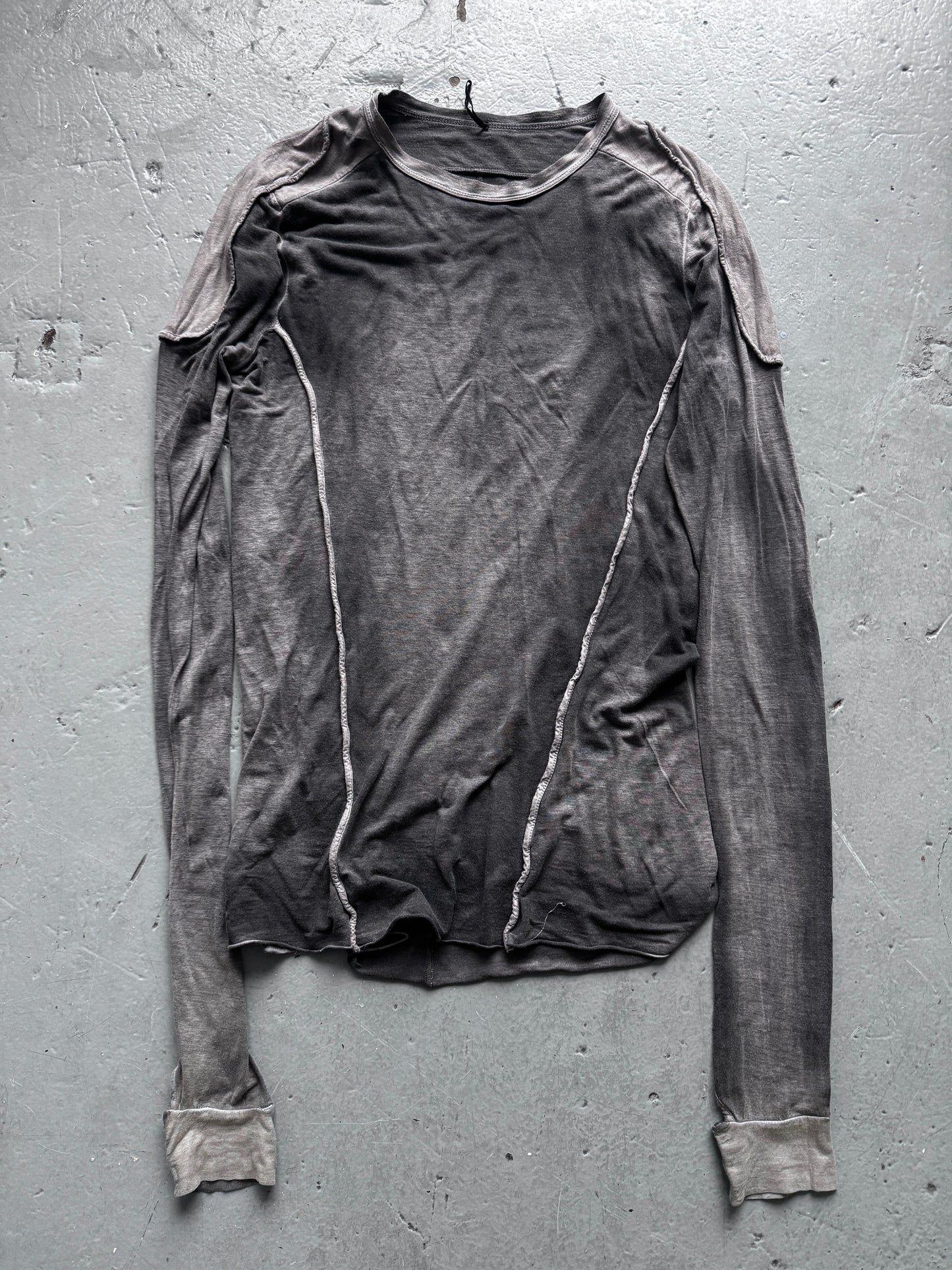 masnada thumbhole bias cut longsleeve