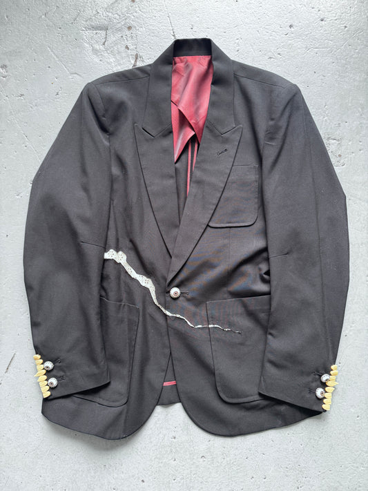 undercover but beautiful ii ss05 teeth blazer