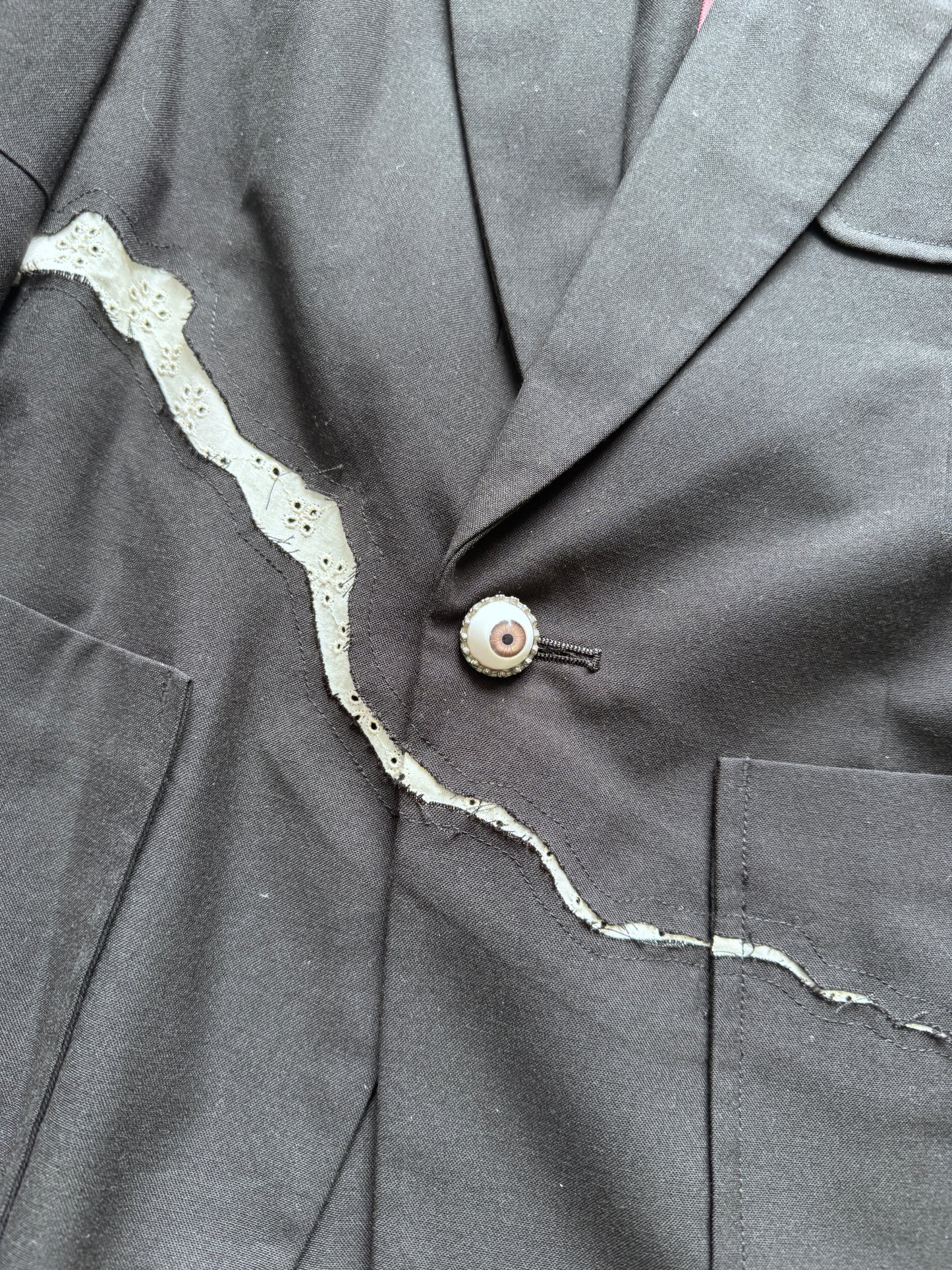 undercover but beautiful ii ss05 teeth blazer