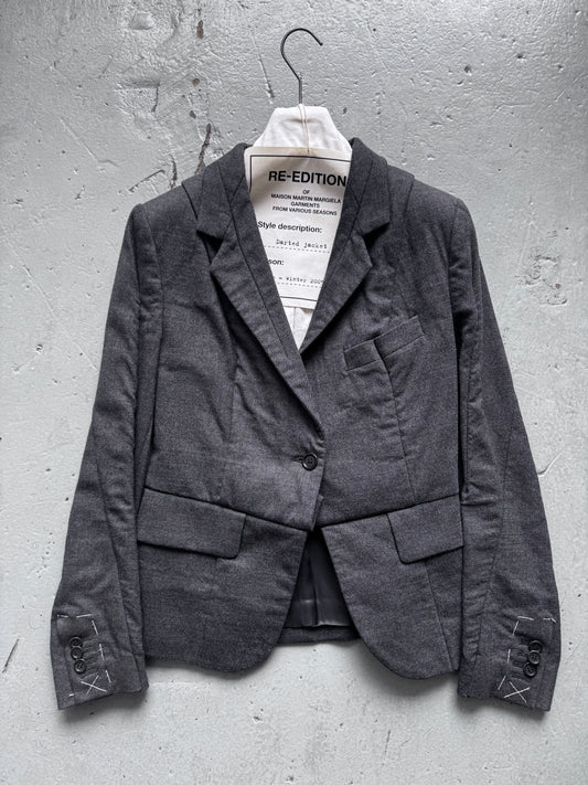 martin margiela hm reconstructed dart blazer