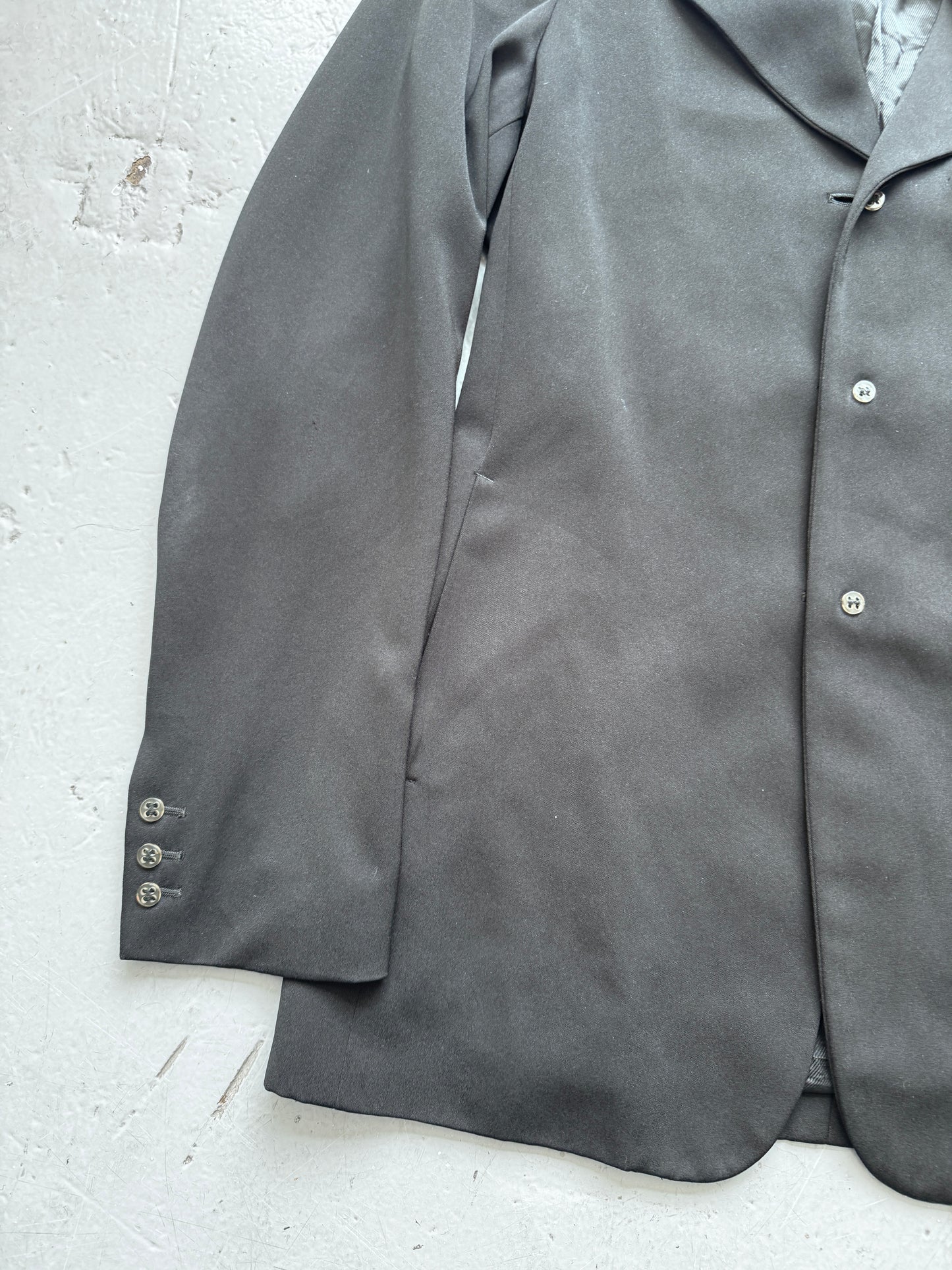 dirk bikkembergs reverse button blazer