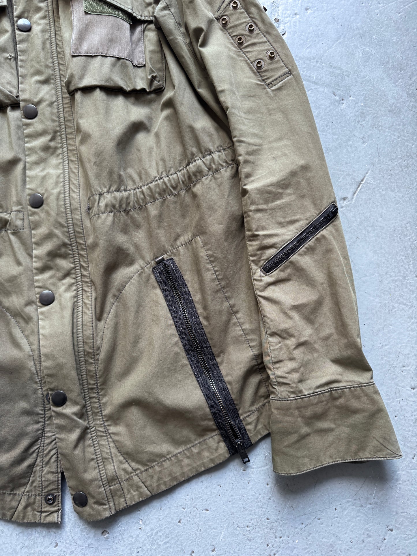 lgb pilot multi cargo pocket jacket