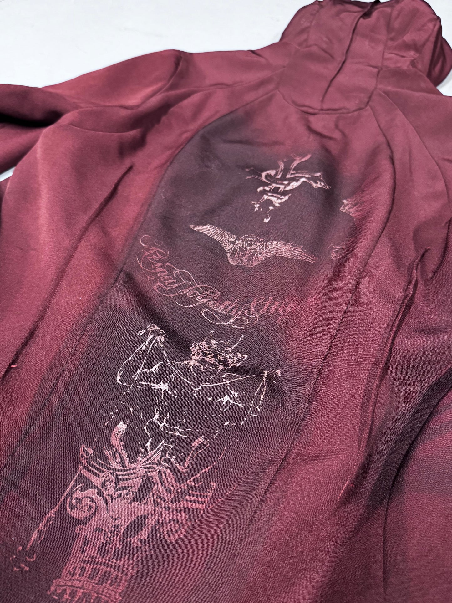 Maxime Black Tattoo Etched Ninja Hoodie