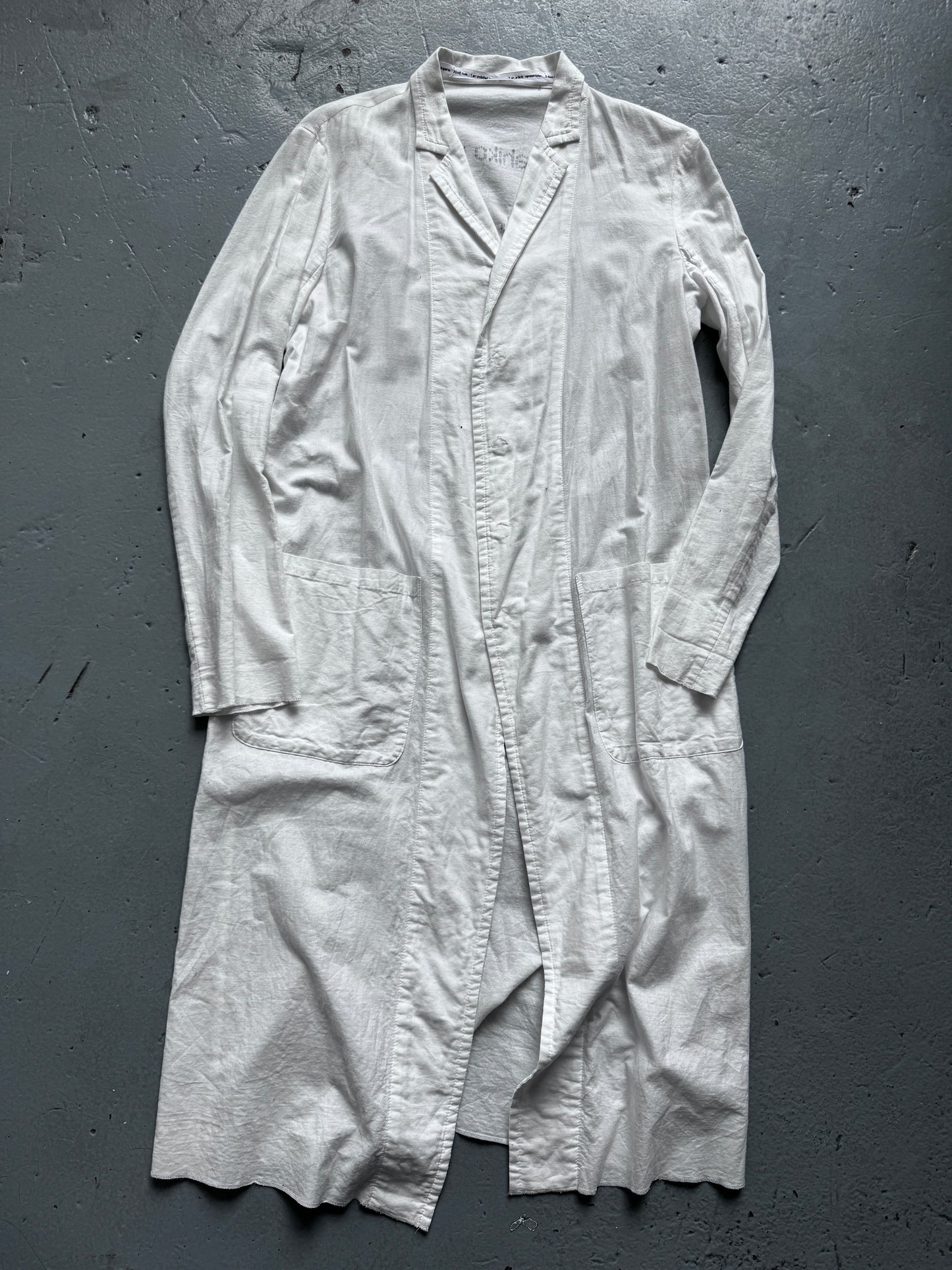 nude masahiko maruyama lab coat