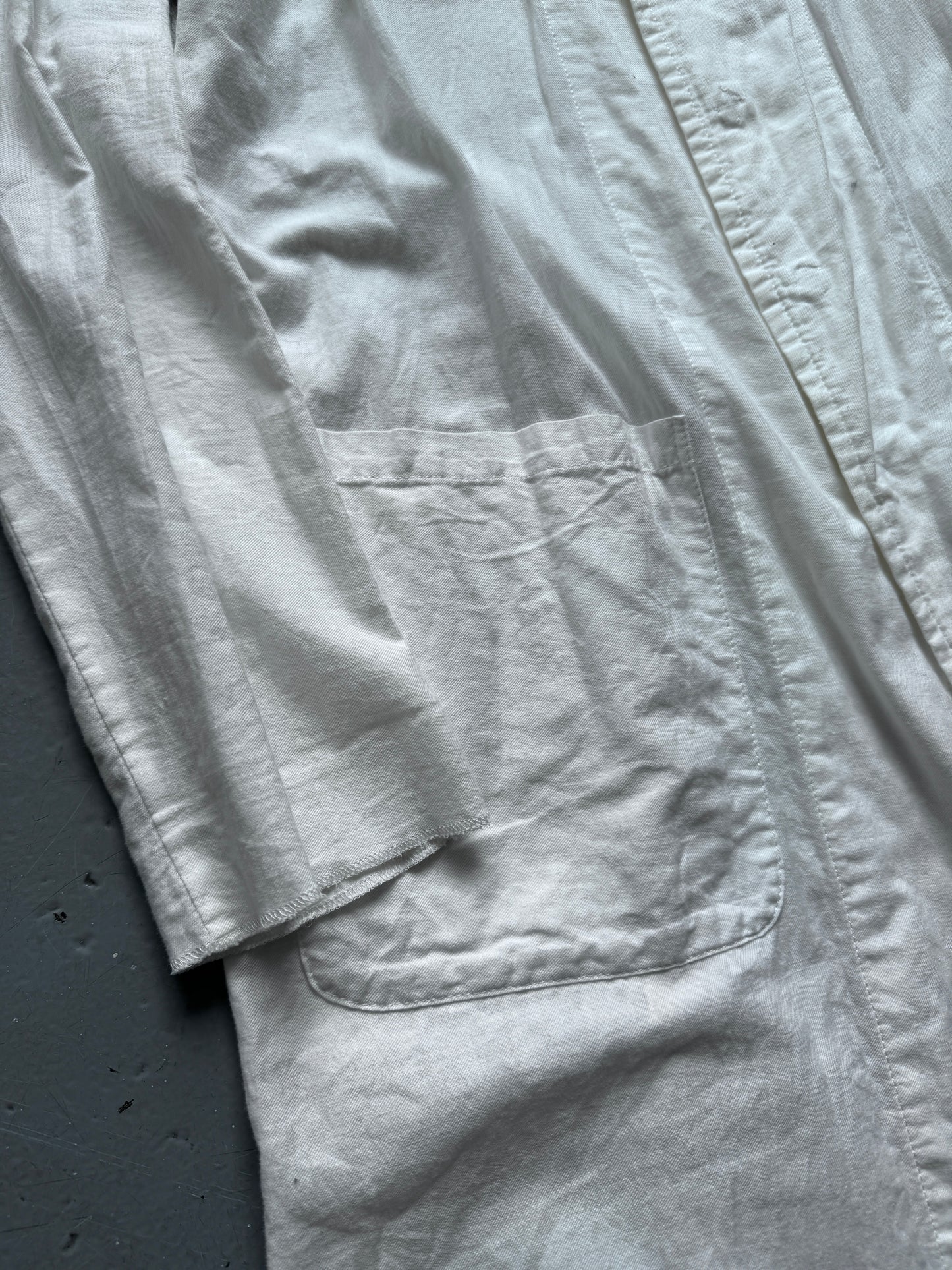 nude masahiko maruyama lab coat