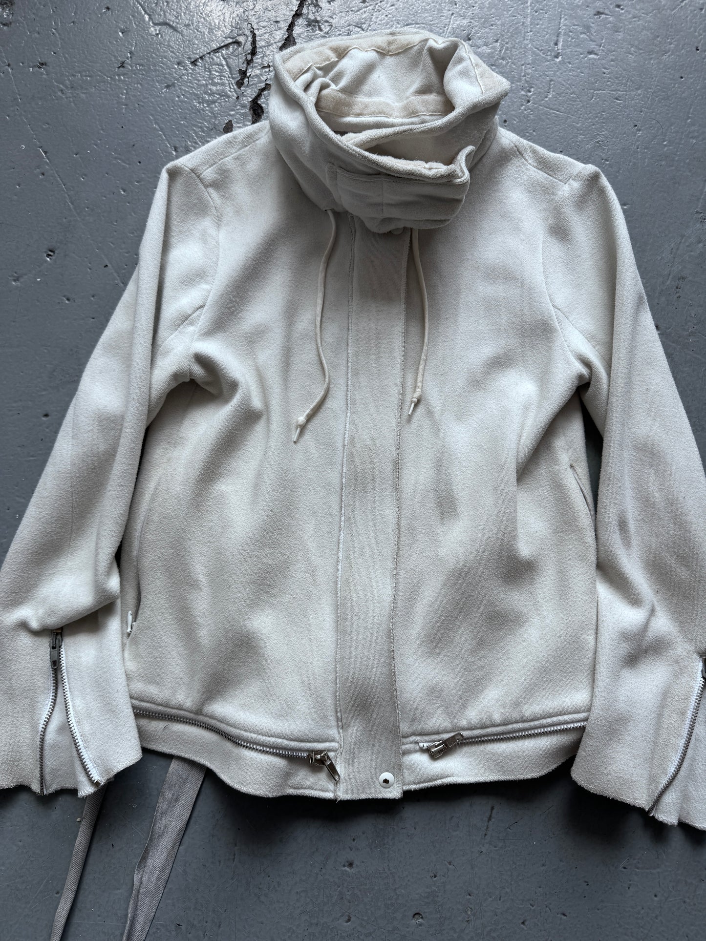 helmut lang 97 astro harness fleece jacket