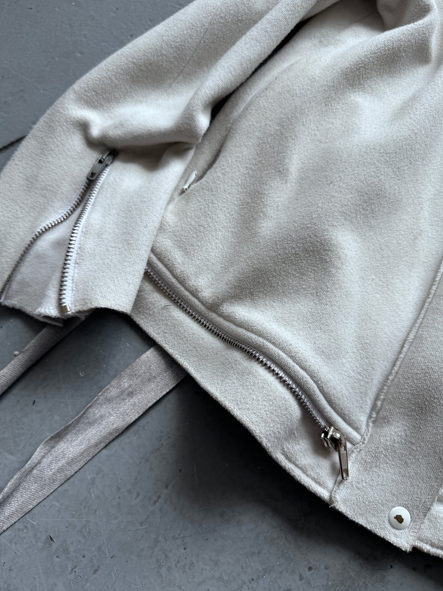 helmut lang 97 astro harness fleece jacket