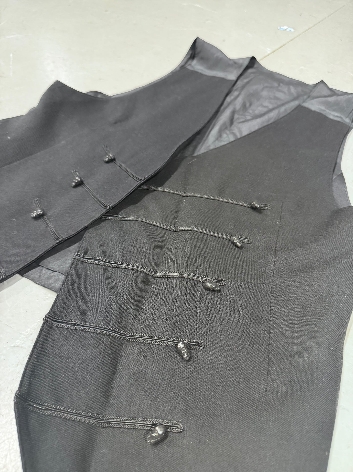 ifsixwasnine spider tuxedo vest