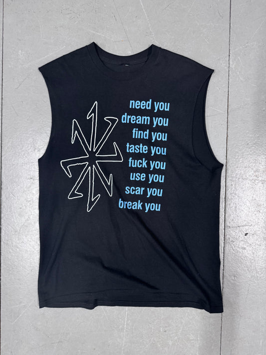 Nine Inch Nails 2014 Reprint Cut Off Tank