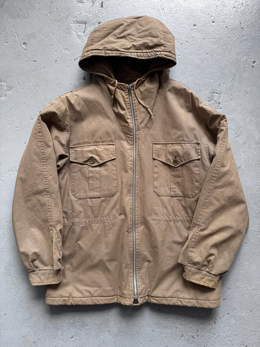 helmut lang 1998 reconstructed padded parka jacket