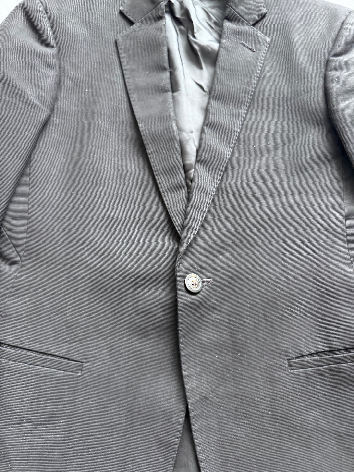 rick owens ss18 dirt single button blazer