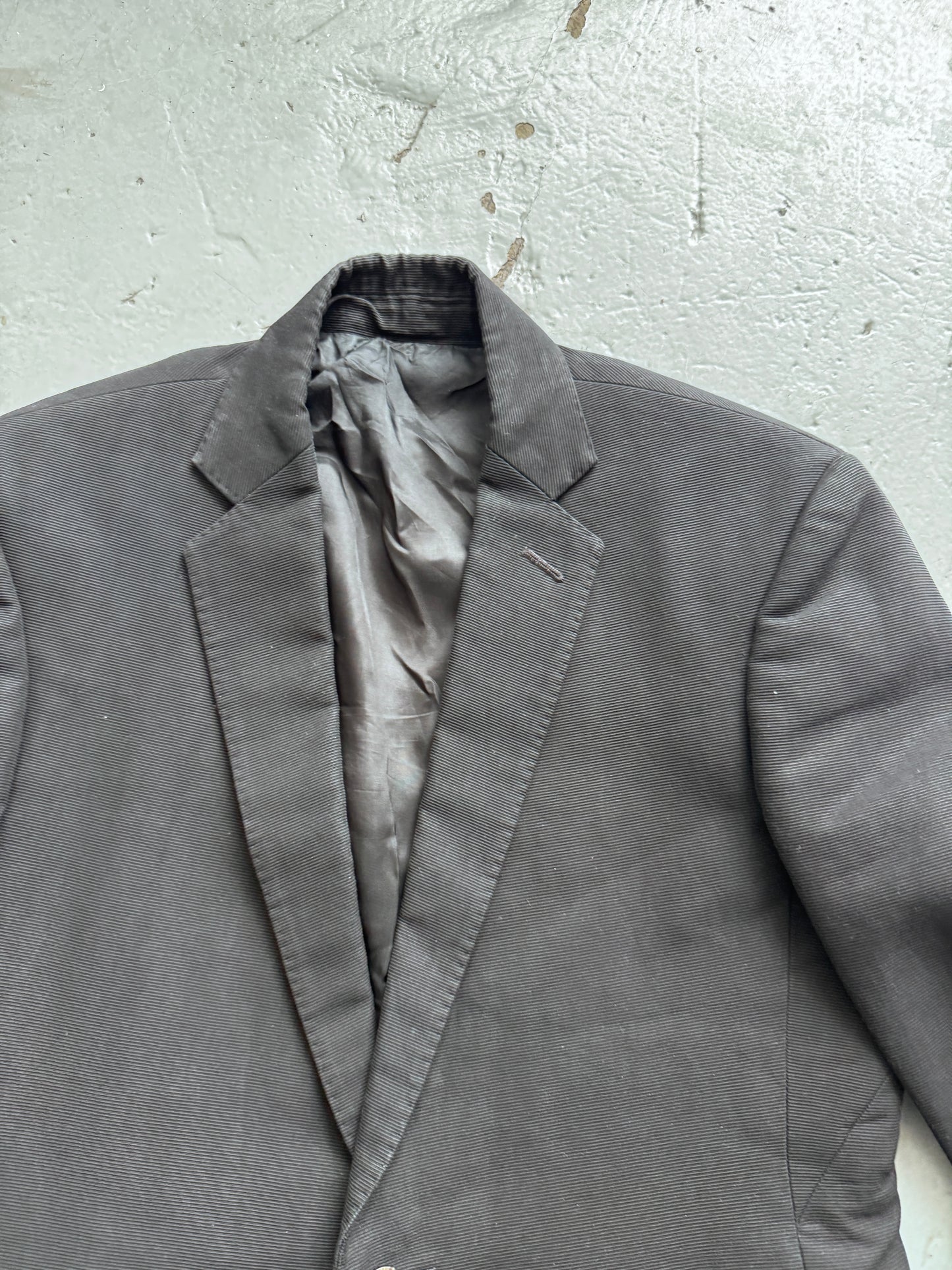 rick owens ss18 dirt single button blazer