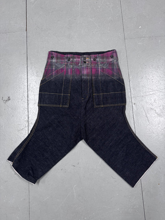 S/STERE Sistere Twist Leg Cropped Jeans