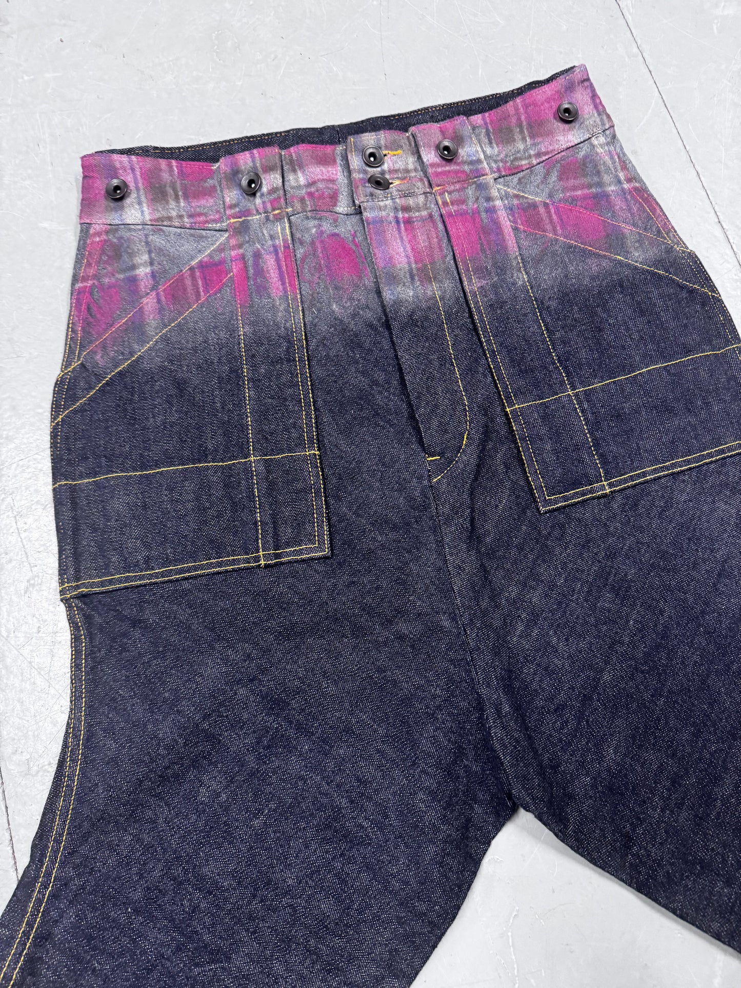 S/STERE Sistere Twist Leg Cropped Jeans