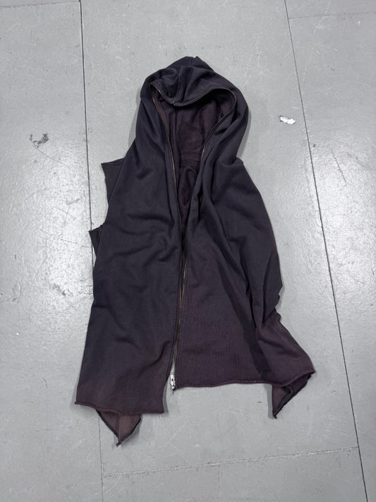 All Saints Drape Front Pinch Hoodie