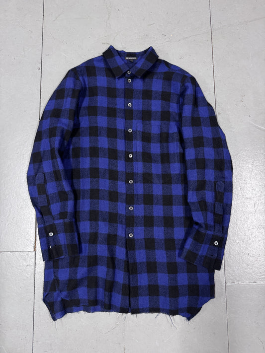 Ann Demeulemeester Chequered Wool Shirt