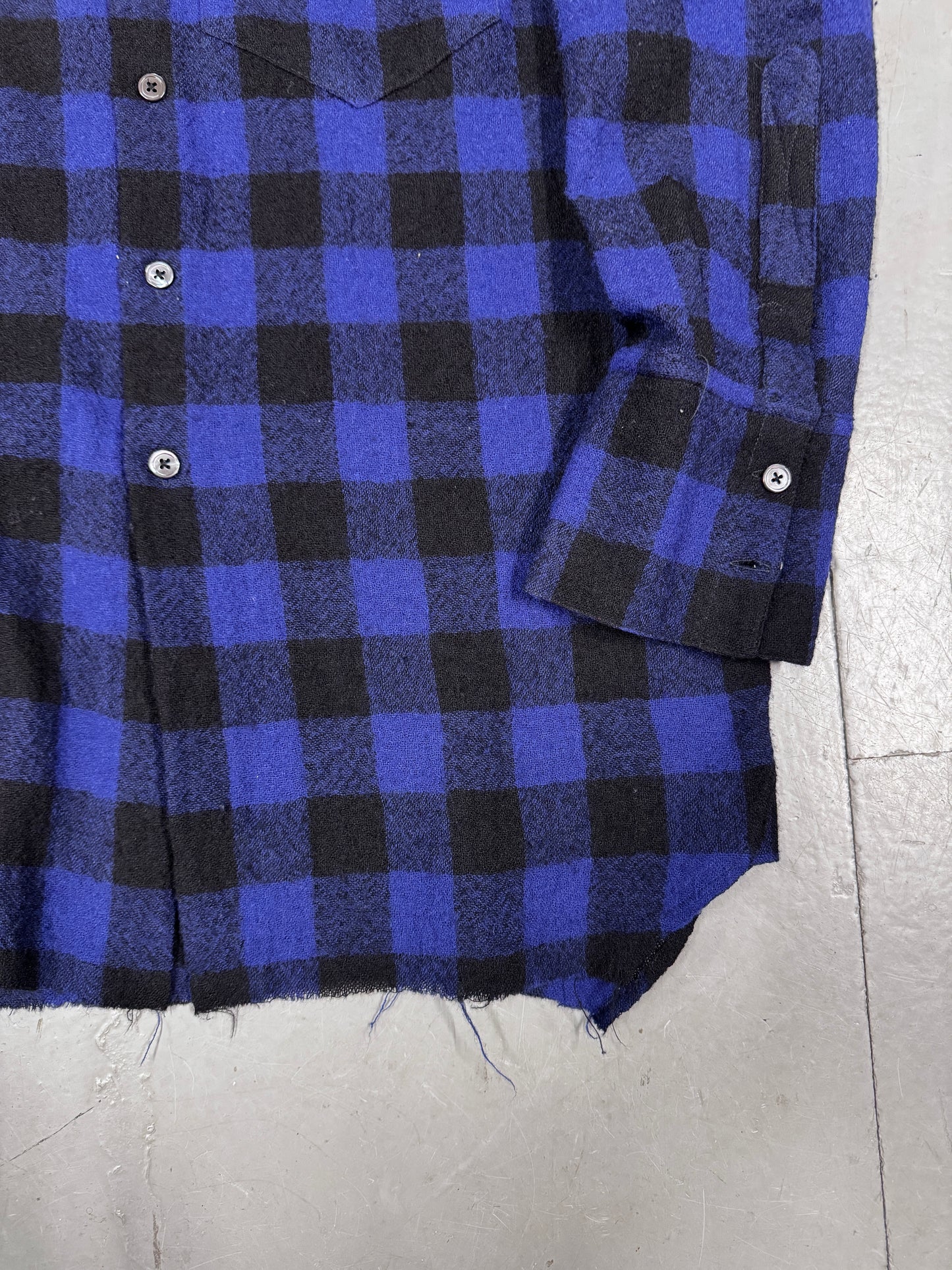 Ann Demeulemeester Chequered Wool Shirt