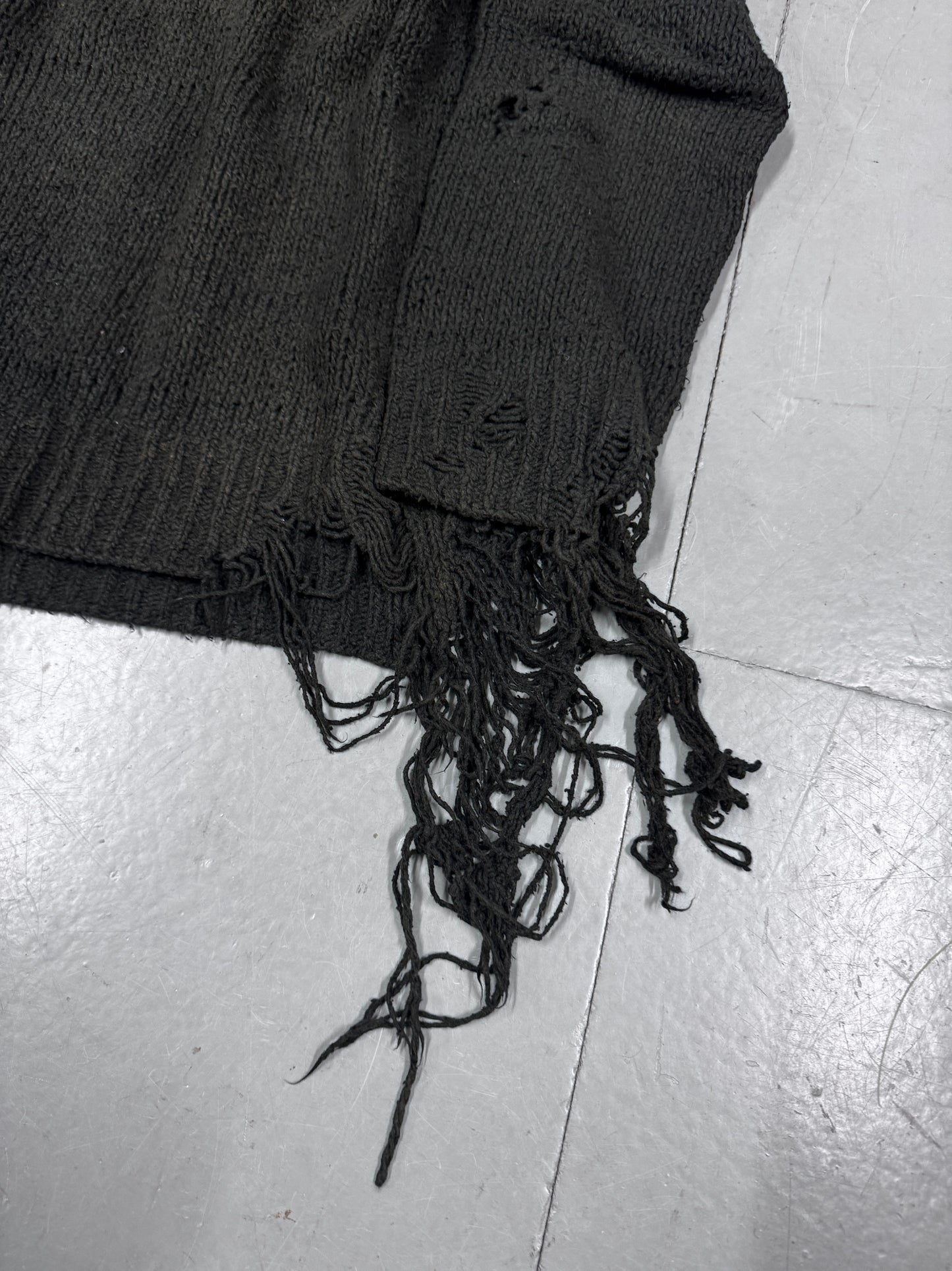 Number (N)ine AW03 Touch Me I'm Sick Destroyed Knit