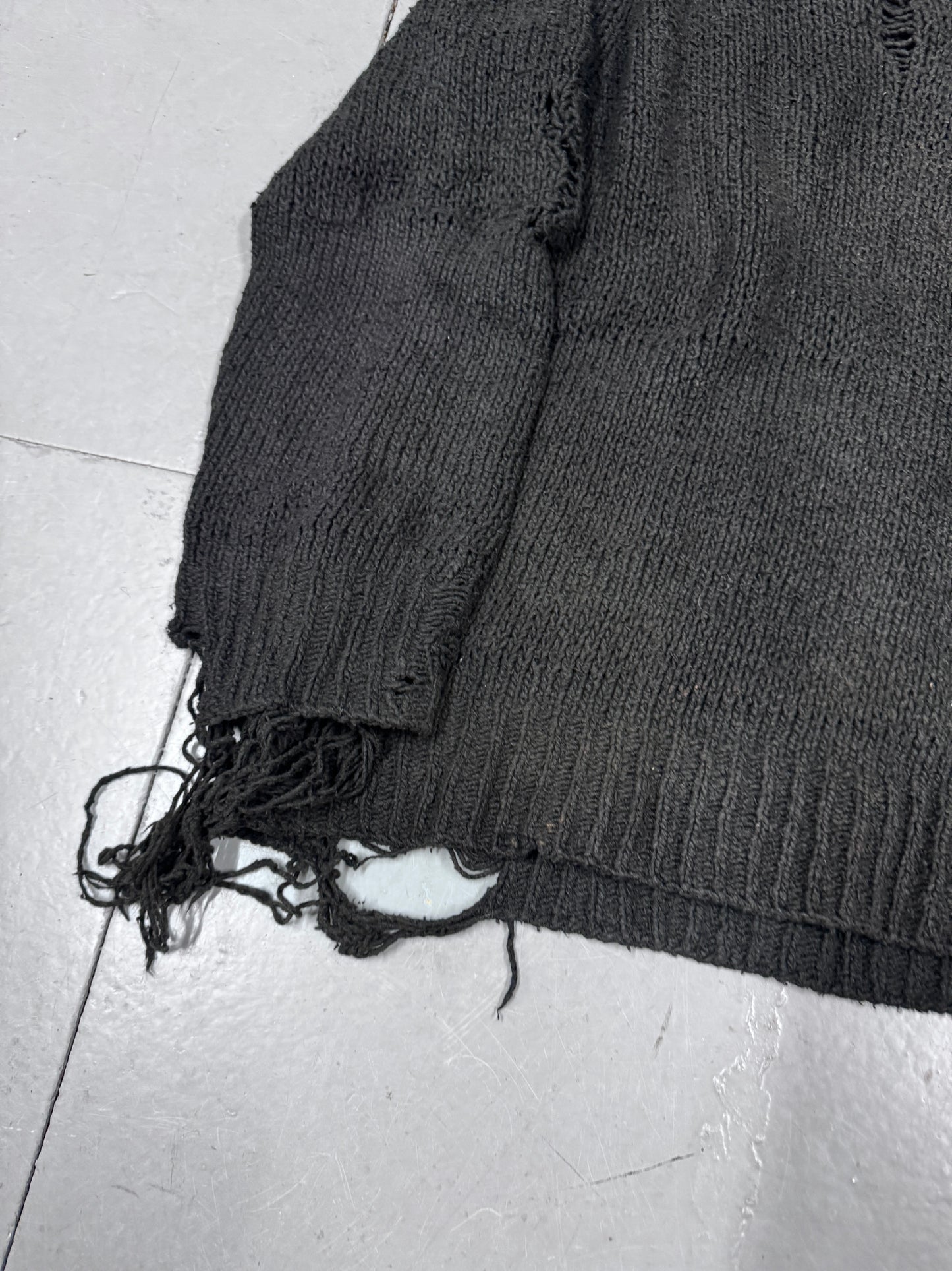 Number (N)ine AW03 Touch Me I'm Sick Destroyed Knit
