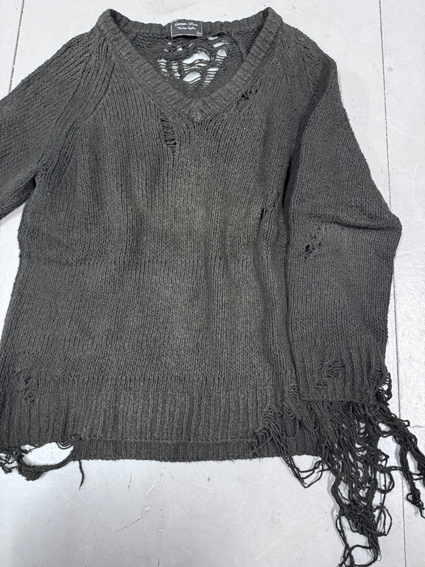 Number (N)ine AW03 Touch Me I'm Sick Destroyed Knit