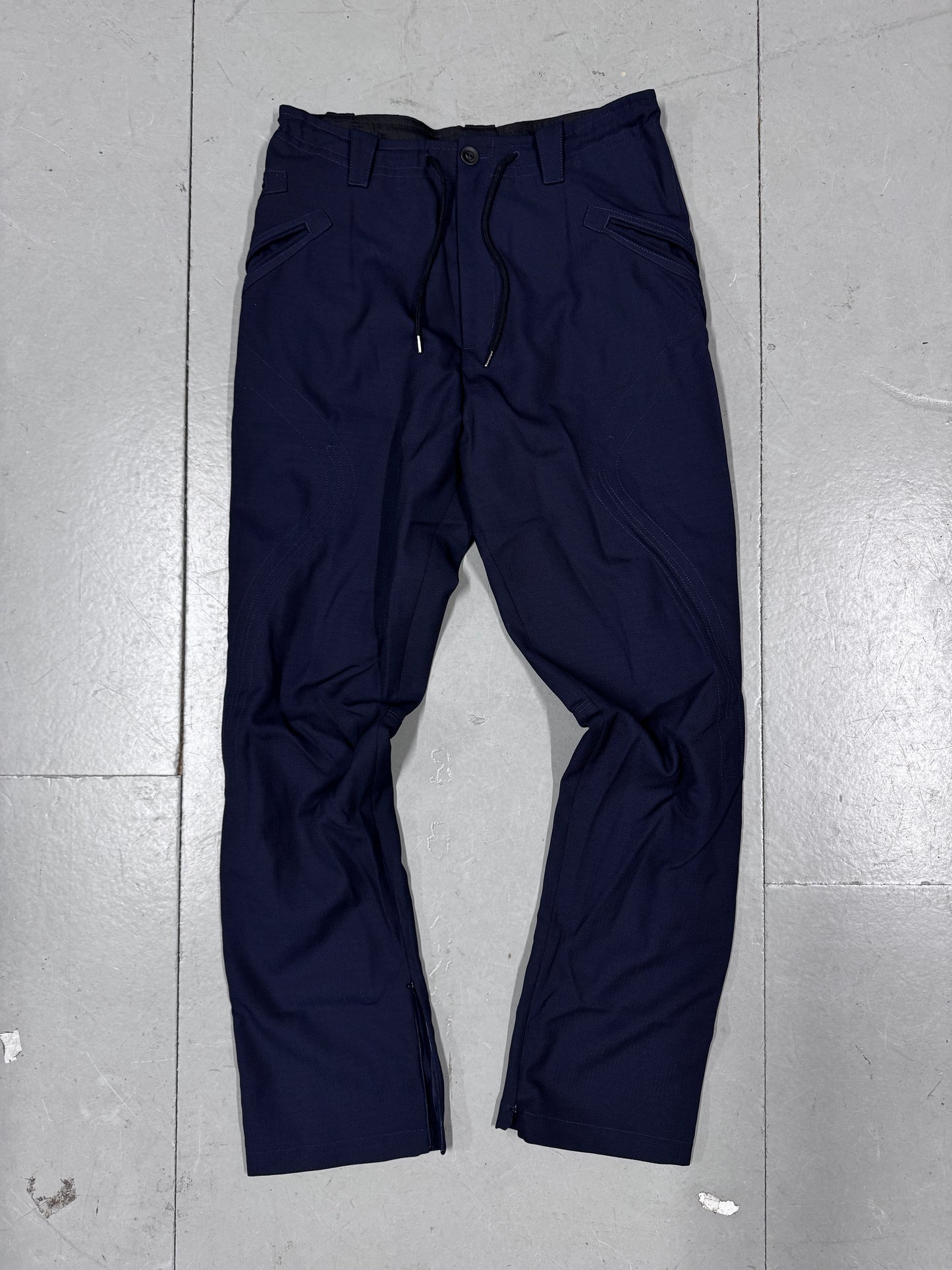 Kiko Kostadinov Piped Wessex Navy Trouser