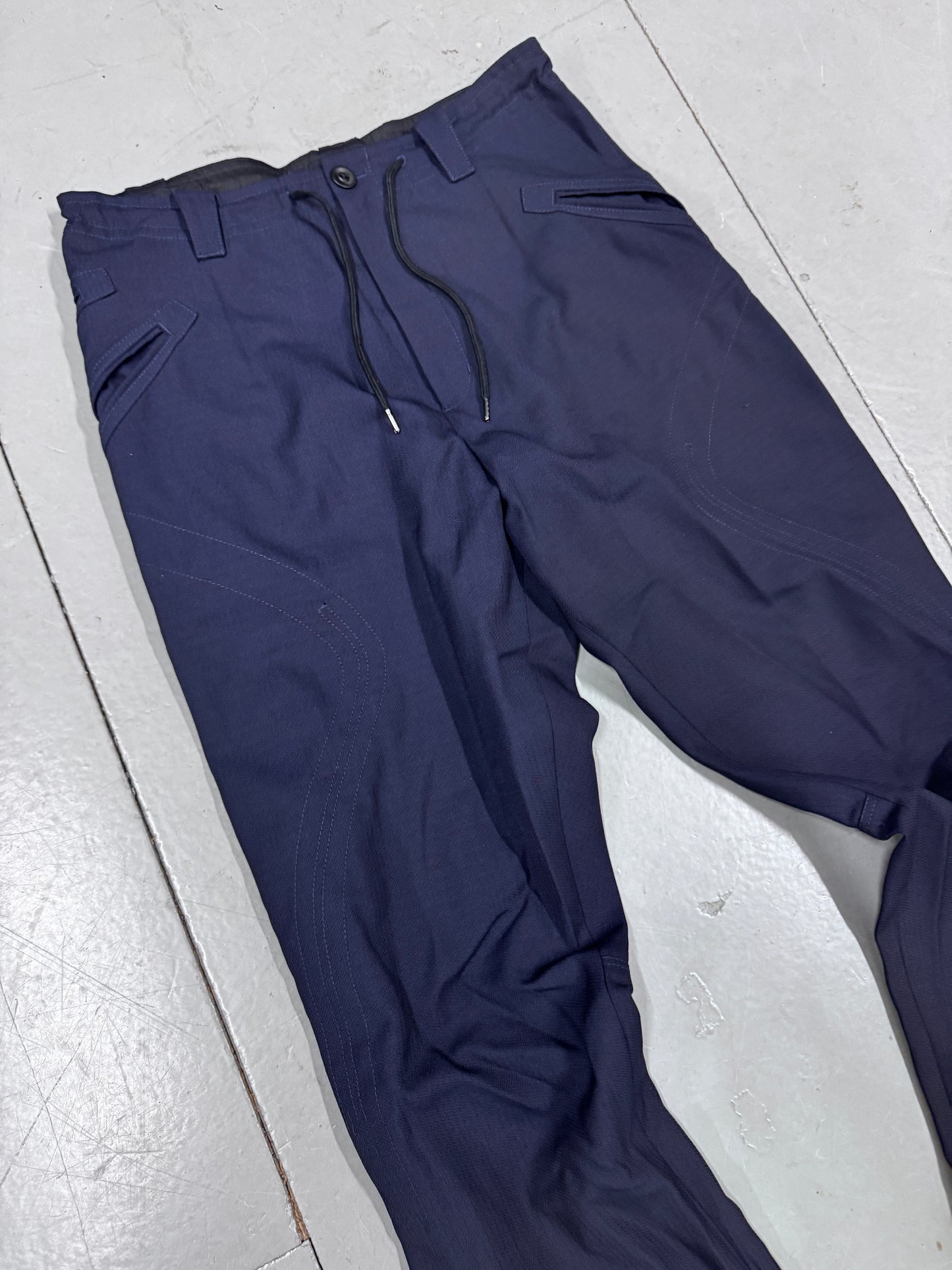 Kiko Kostadinov Piped Wessex Navy Trouser