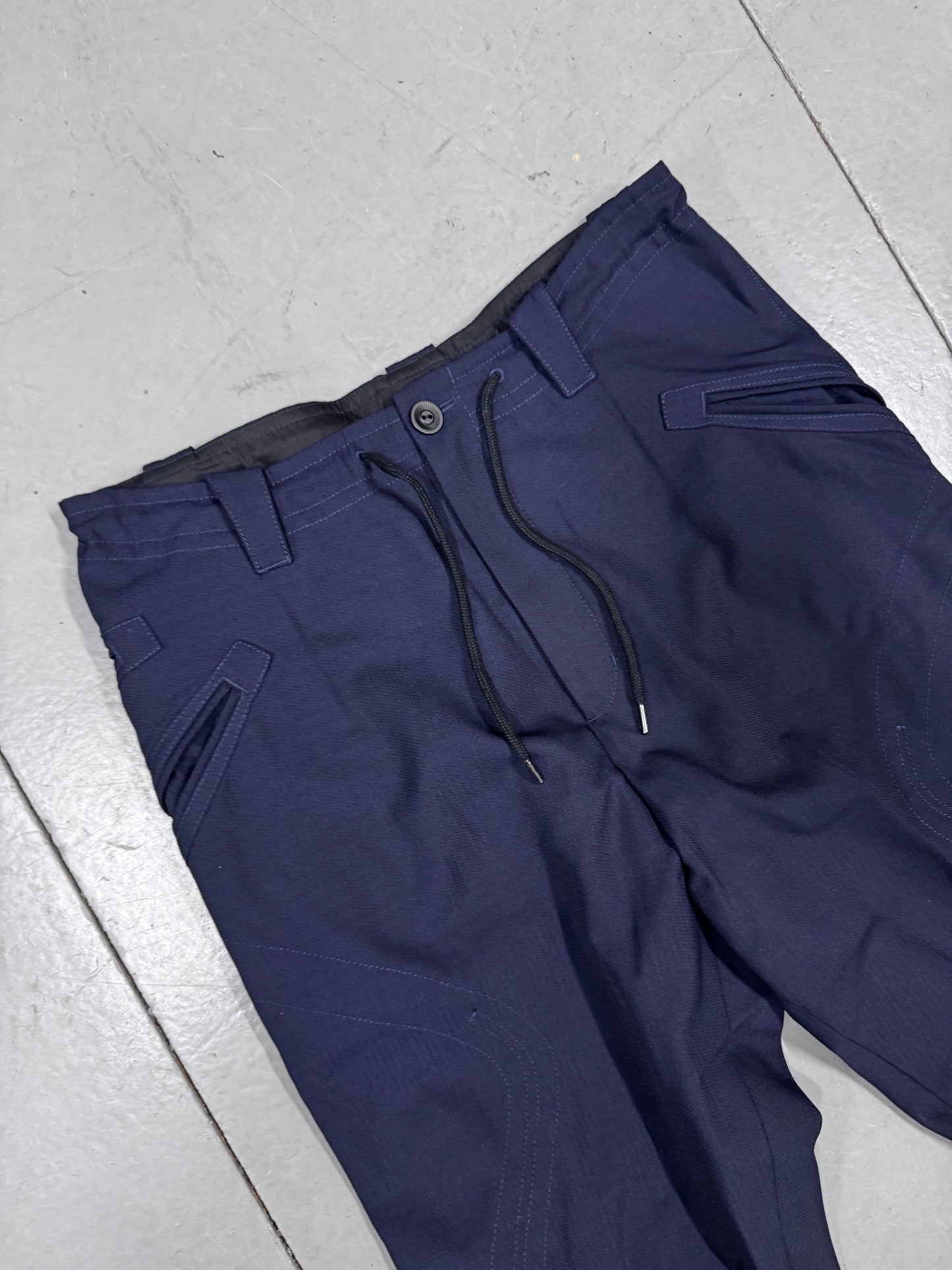 Kiko Kostadinov Piped Wessex Navy Trouser