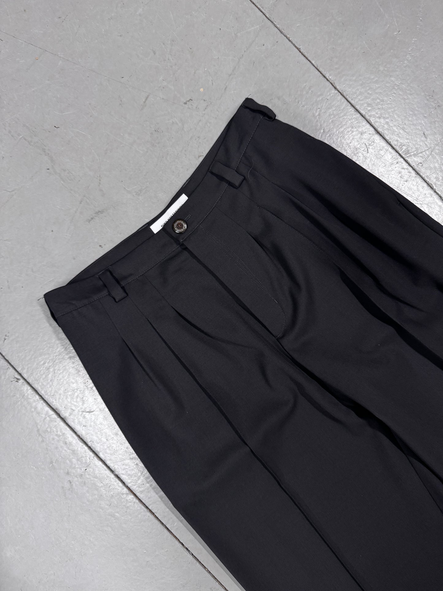 Kiko Kostadinov Wide Tailored  Kreuk Trouser