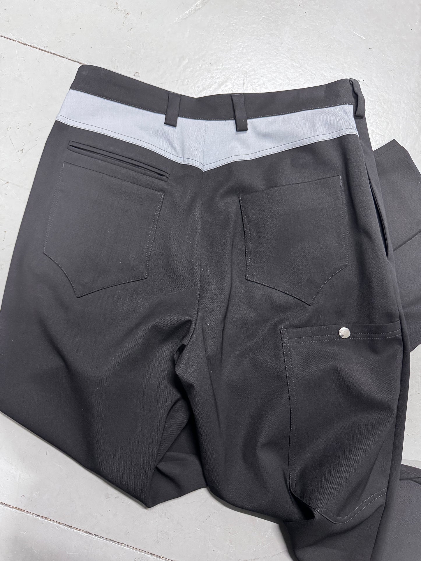 Kiko Kostadinov Wide Tailored  Kreuk Trouser