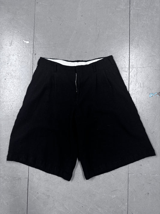 Comme Des Garcons Homme Plus Boiled Wool Shorts