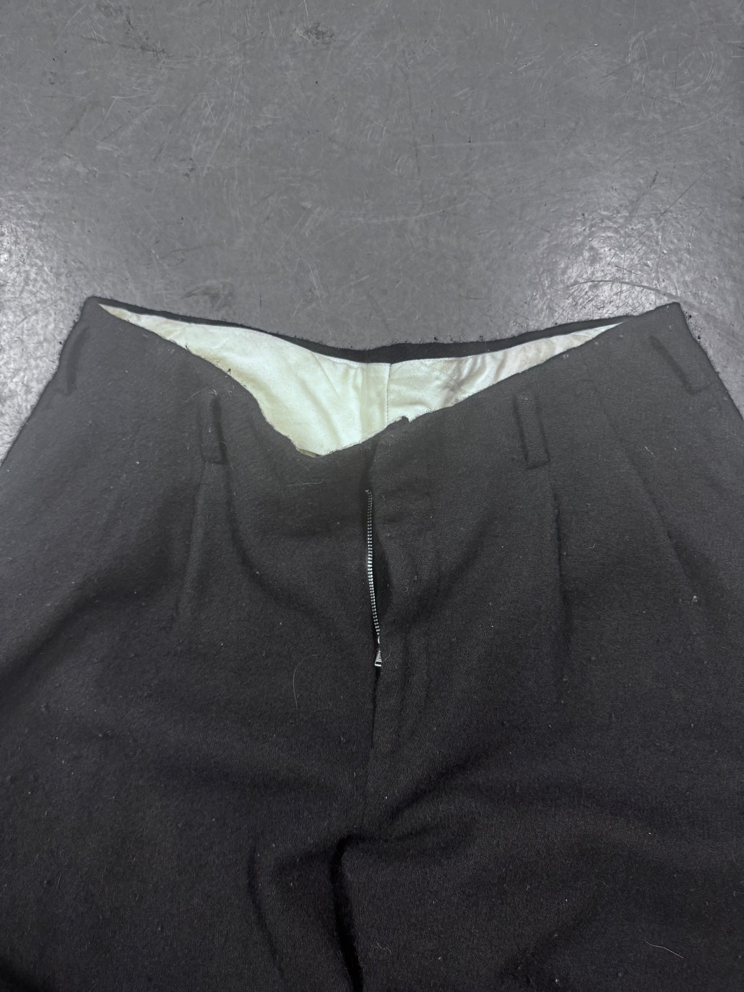 Comme Des Garcons Homme Plus Boiled Wool Shorts