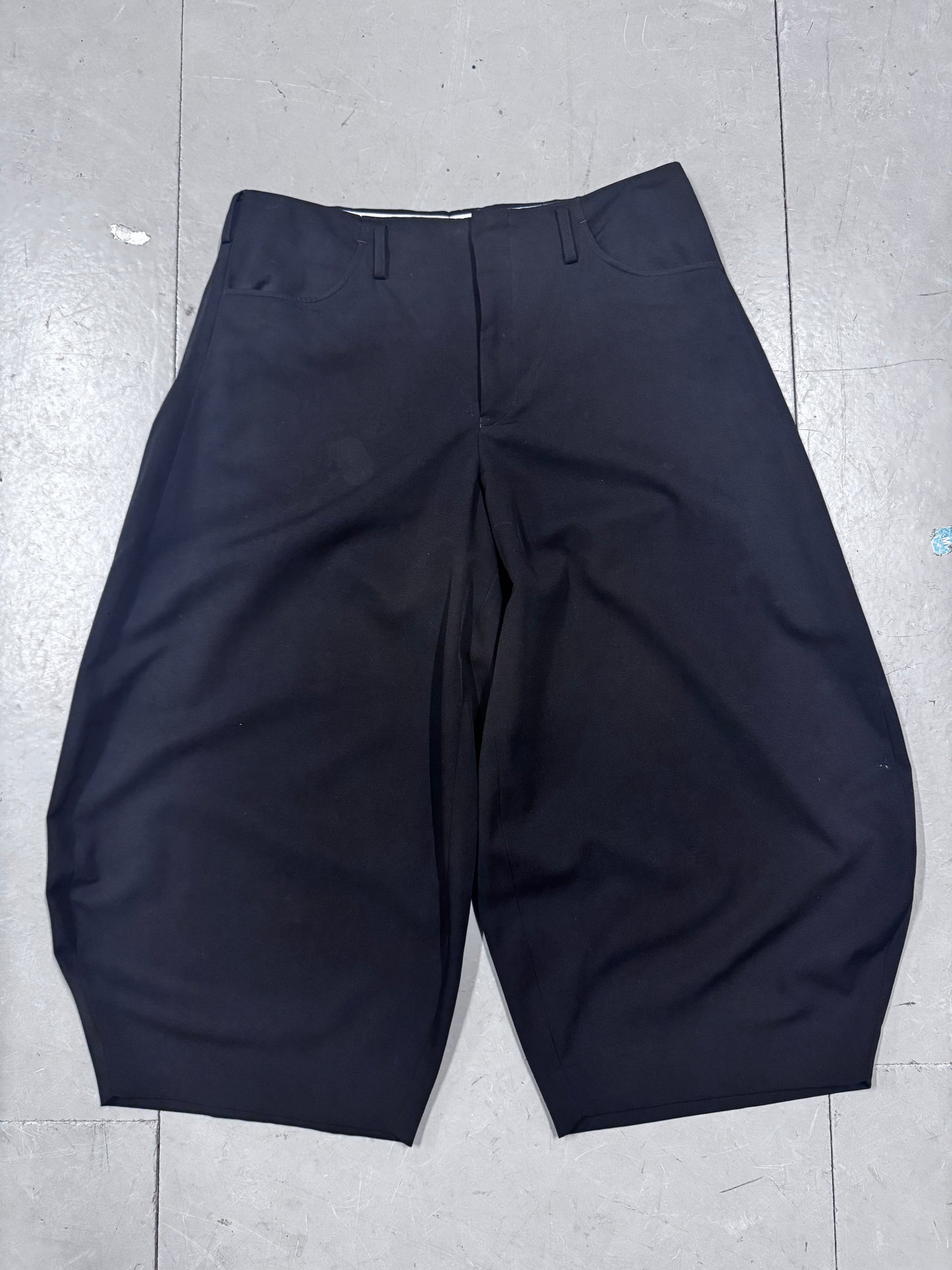 Comme Des Garcons Homme Plus Balloon Curved Trouser