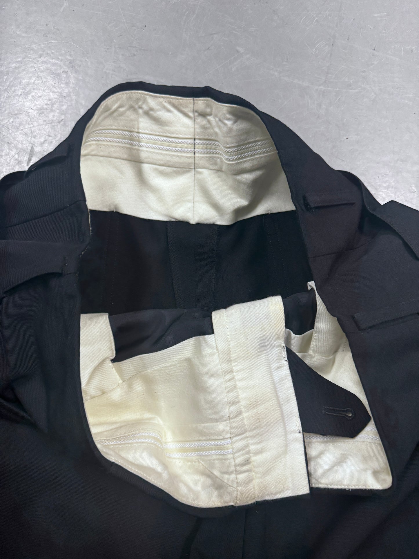 Comme Des Garcons Homme Plus Balloon Curved Trouser