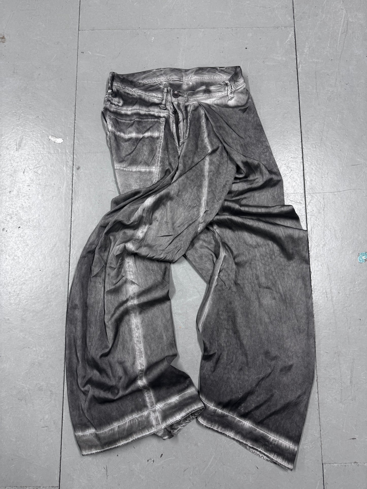 Julius Twisted Overdye Wide Trouser