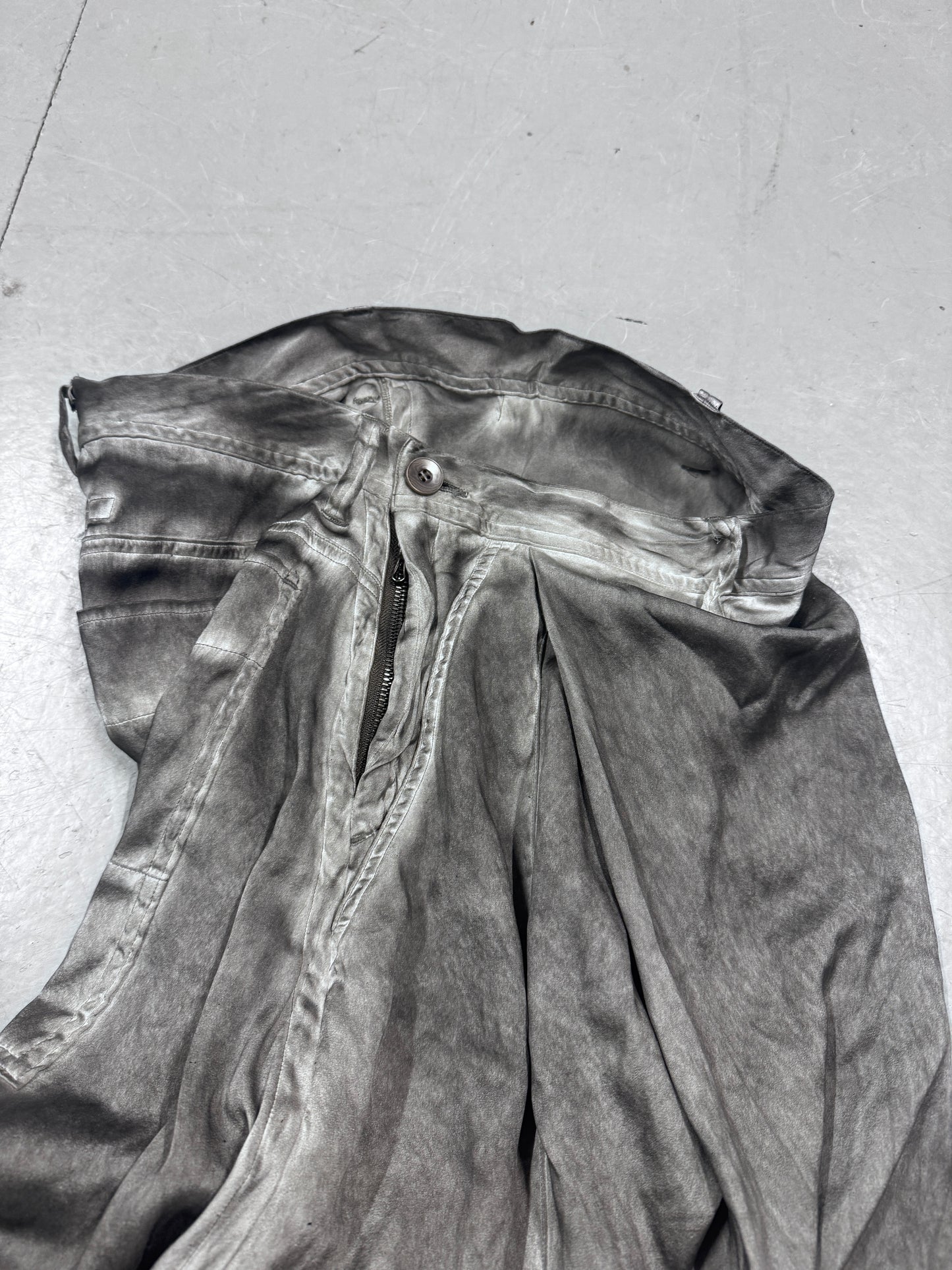 Julius Twisted Overdye Wide Trouser