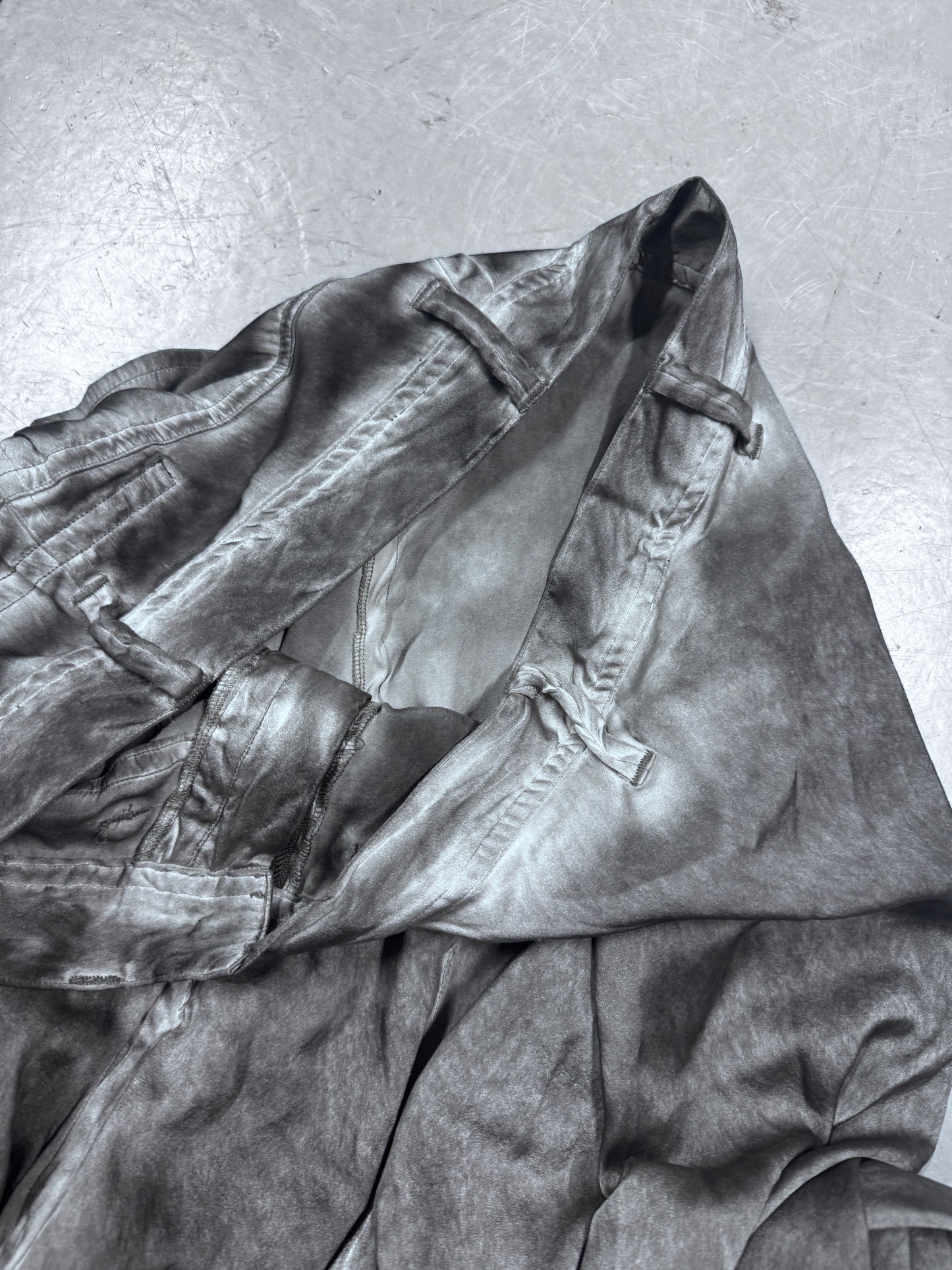 Julius Twisted Overdye Wide Trouser
