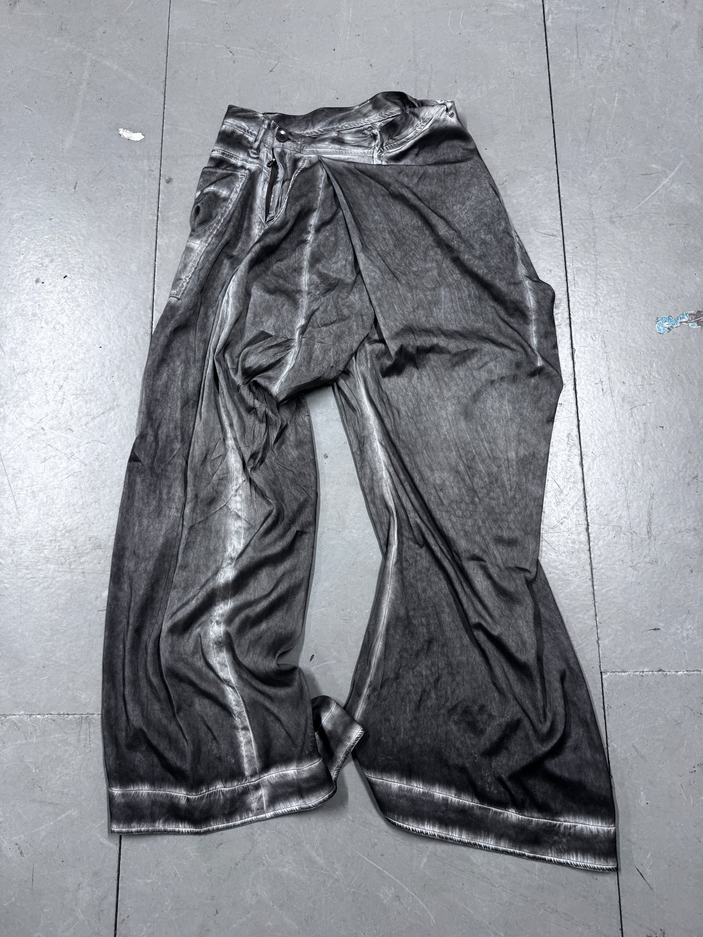 Julius Twisted Overdye Wide Trouser