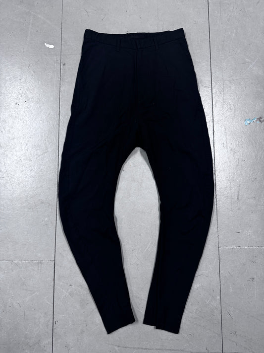 Julius Curved Leg Wool Trouser