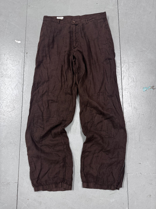 Dries Van Noten Linen Pilot Trouser