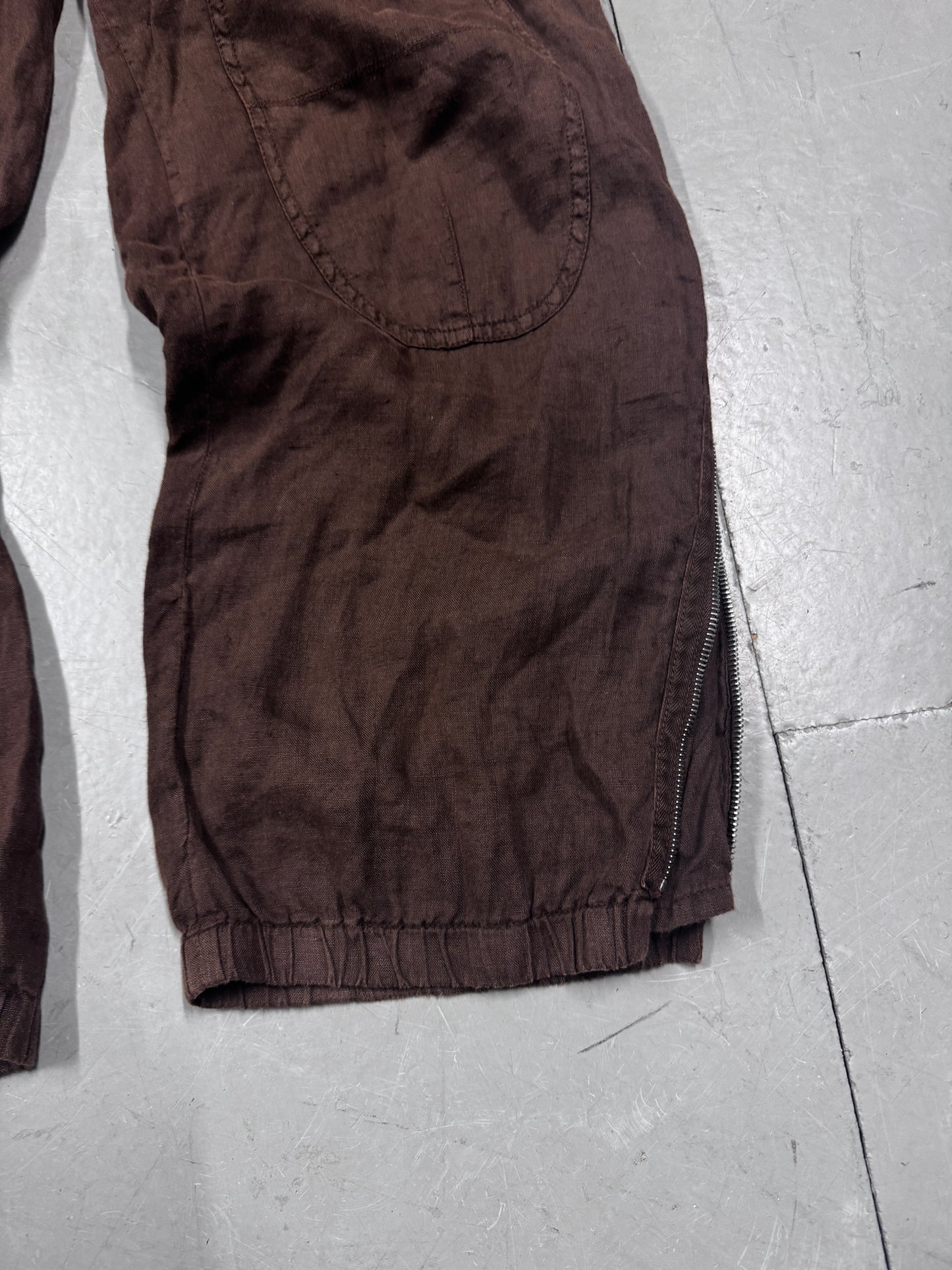 Dries Van Noten Linen Pilot Trouser