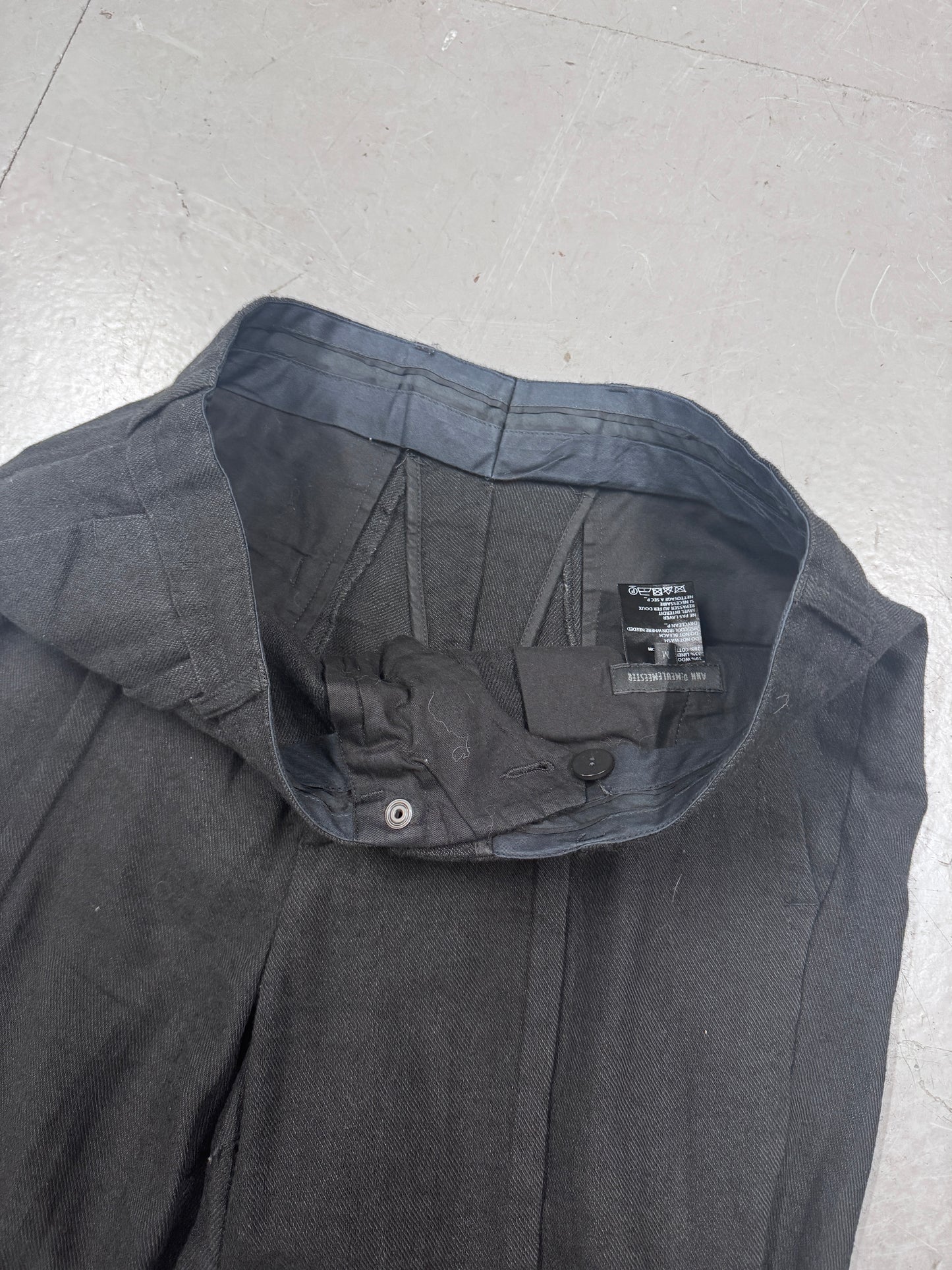 Ann Demeulemeester Wool Slack