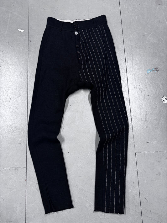 Cedric Jacquemyn Wool Drop Crotch Trouser