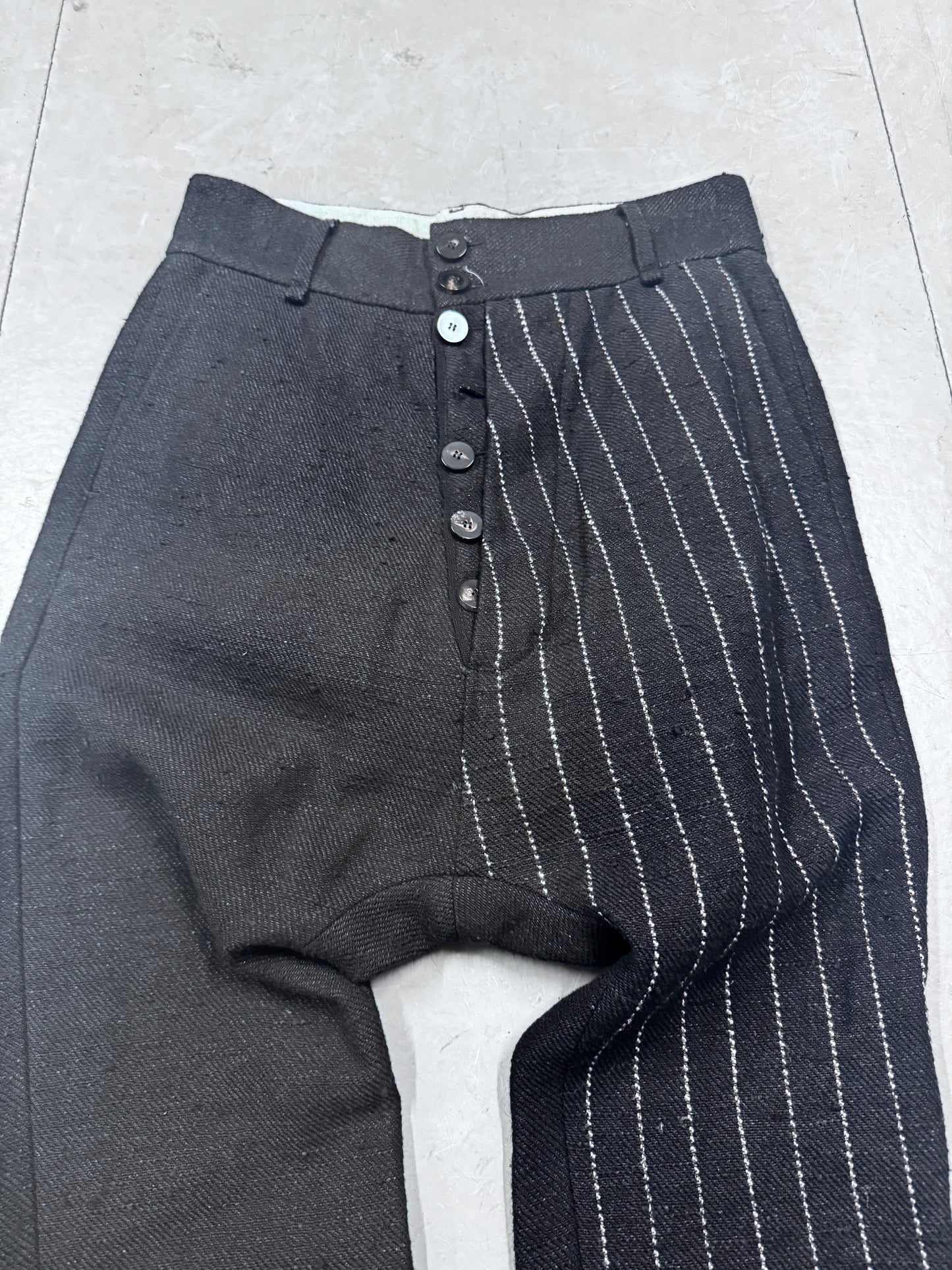 Cedric Jacquemyn Wool Drop Crotch Trouser
