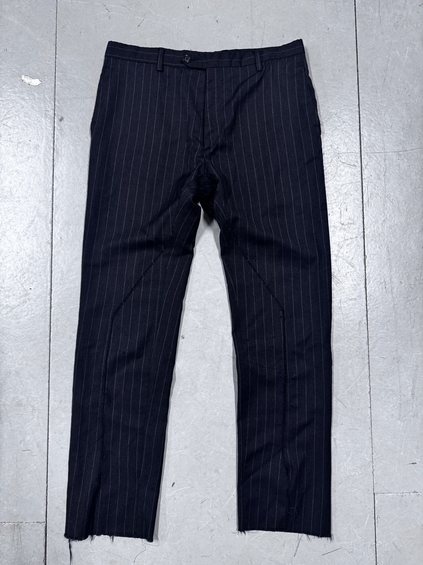 Old Park Exposed Seam Split hem Trouser