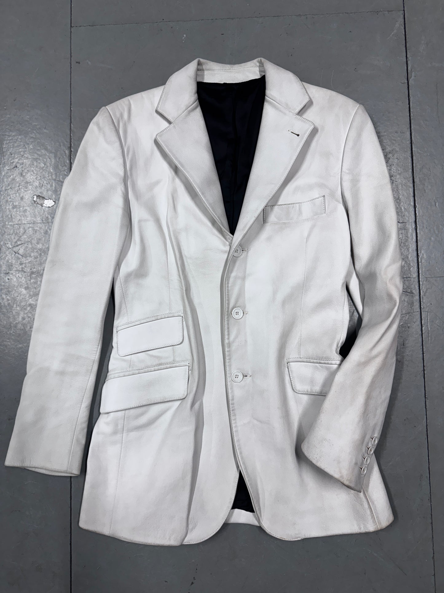 YSL Rive Gauche SS00 Hedi Slimane Lambskin Blazer