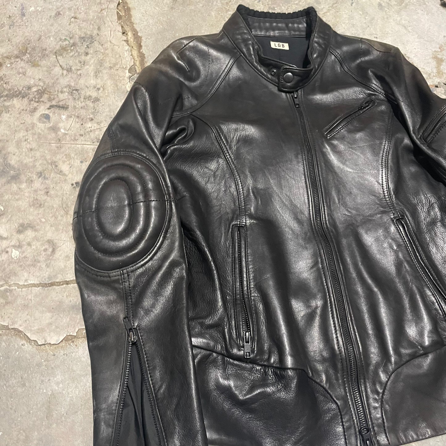 LGB Pilot Leather Jacket