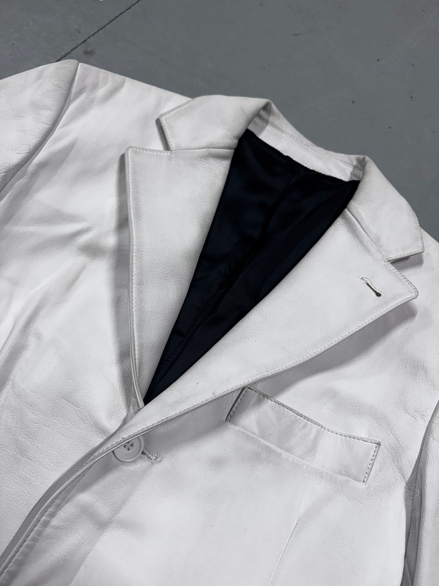 YSL Rive Gauche SS00 Hedi Slimane Lambskin Blazer