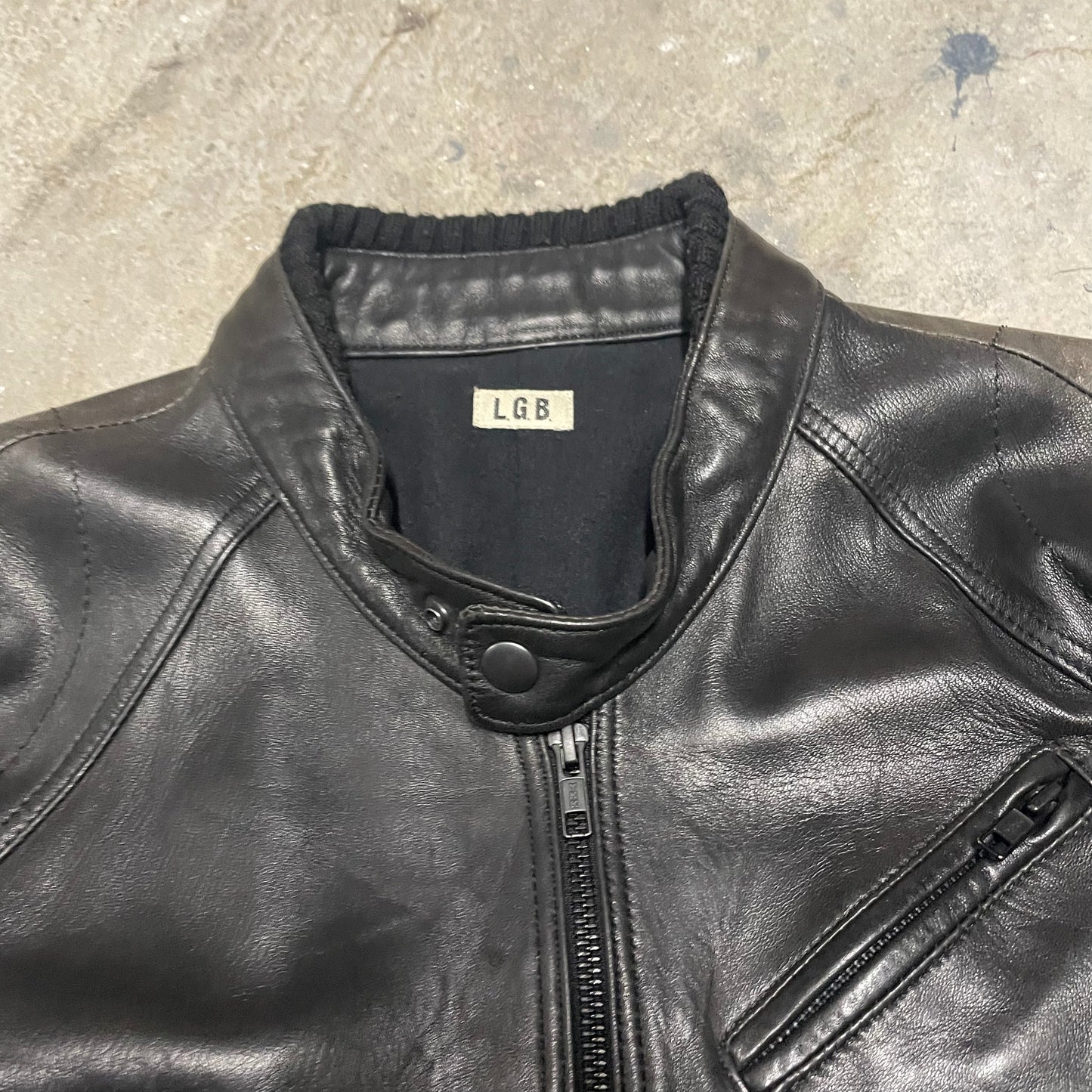 LGB Pilot Leather Jacket